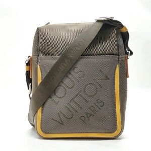 LOUIS VUITTON TERRE DAMIER GEANT CITADIN MESSENGER BAG